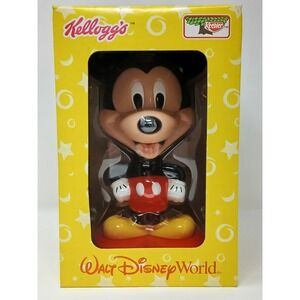 Walt Disney World Resort Bobble Head Mickey Mouse 2002 Kellogg's